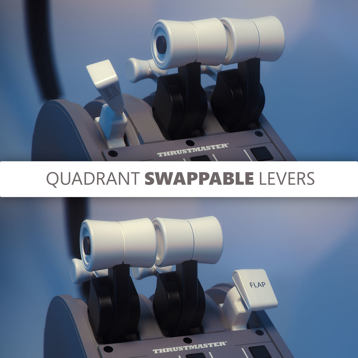 Thrustmaster TCA Quadrant Boeing Edition Grey USB Joystick PC, Xbox, Xbox One X, Xbox Series S