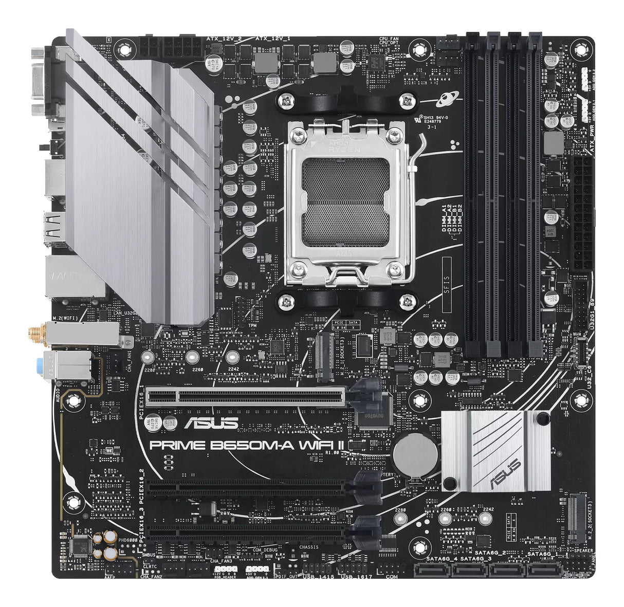 ASUS PRIME B650M-A WIFI II AMD B650 Socket AM5 micro ATX