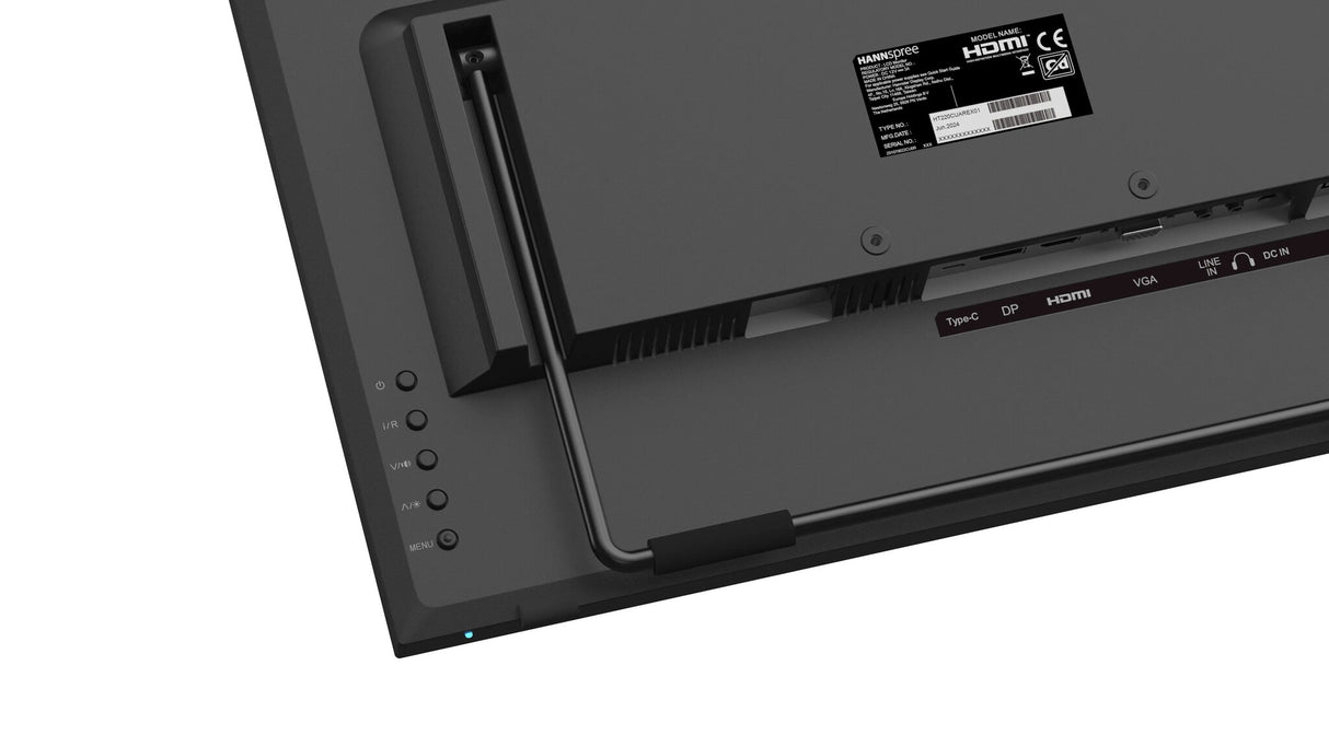 Hannspree HT220CUA computer monitor 54.5 cm (21.4") 1920 x 1080 pixels Full HD LED Touchscreen Black