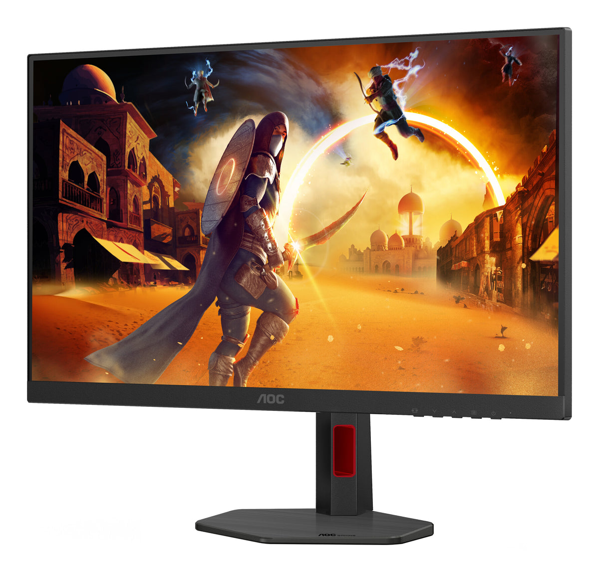 AOC G4 U27G4R computer monitor 68.6 cm (27") 3840 x 2160 pixels 4K Ultra HD LED Black, Red