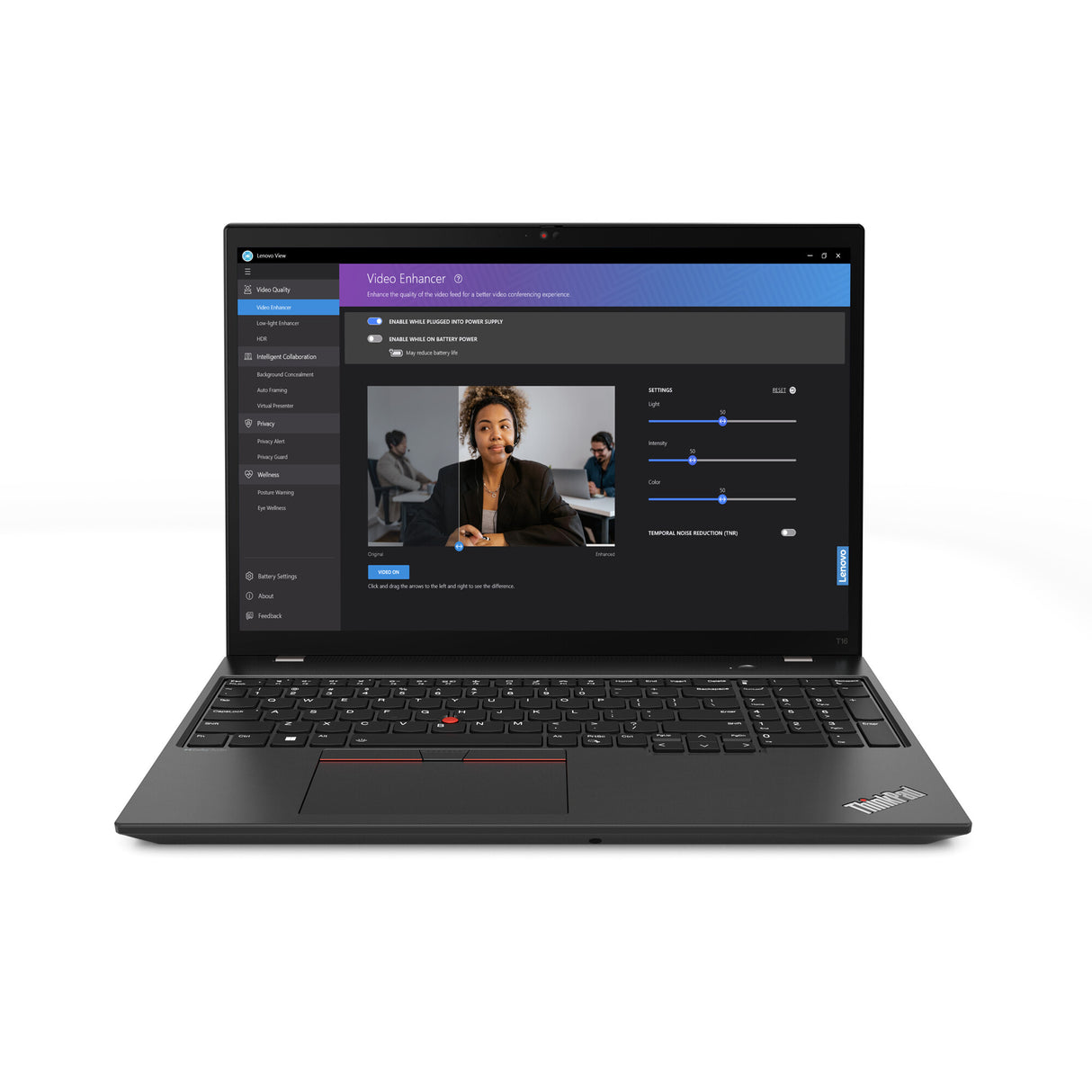 Lenovo ThinkPad T16 Gen 2 (Intel) Intel® Core™ i7 i7-1355U Laptop 40.6 cm (16") WUXGA 16 GB DDR5-SDRAM 512 GB SSD Wi-Fi 6E (802.11ax) Windows 11 Pro UK English Black