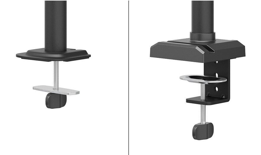 Neomounts DS60-600BL3 Monitor arm 10-27" - Quick-fix - 180°-stop