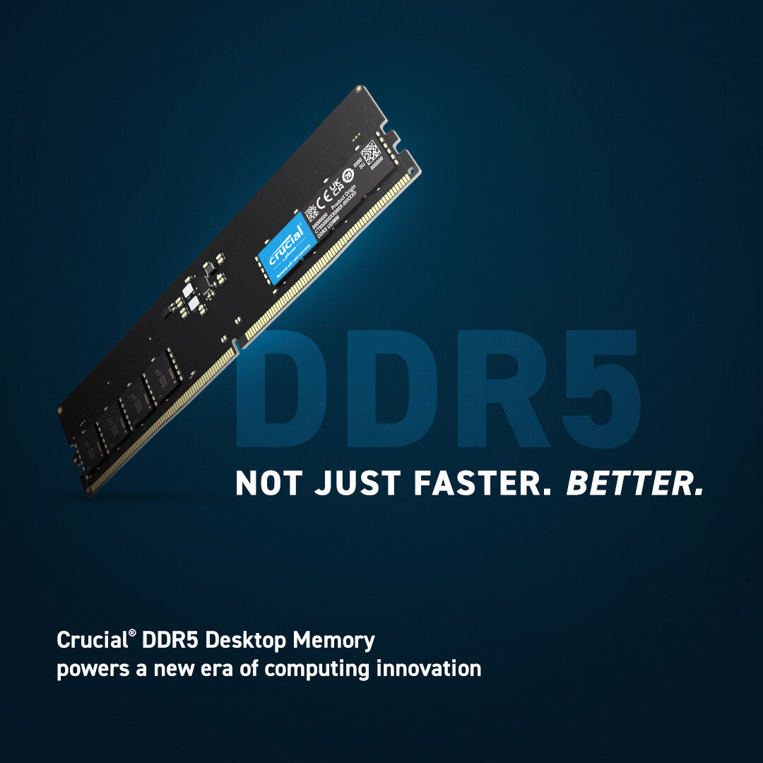 Crucial CT16G56C46U5 memory module 16 GB 1 x 16 GB DDR5 288-pin DIMM