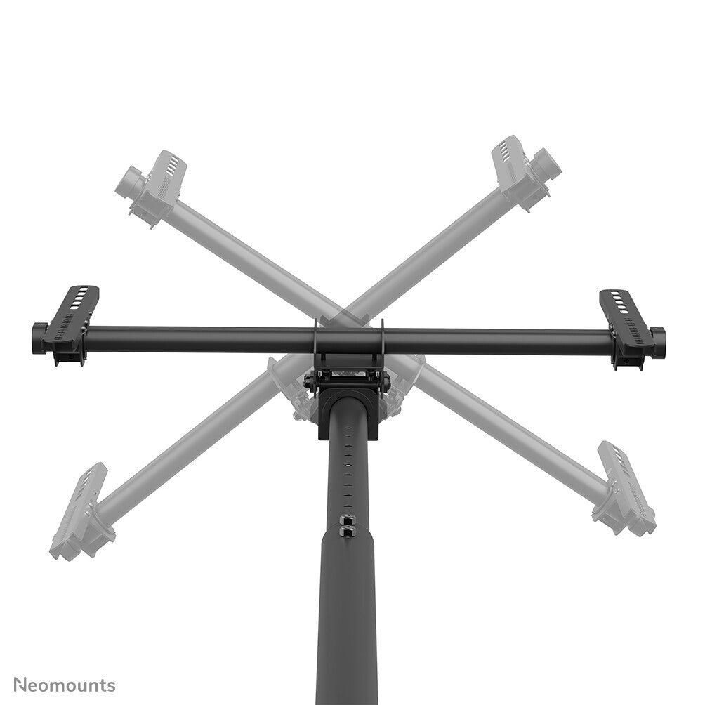 Neomounts CL35-440BL16XL Monitor/TV mount ceiling 37-70" - h 250-300 cm