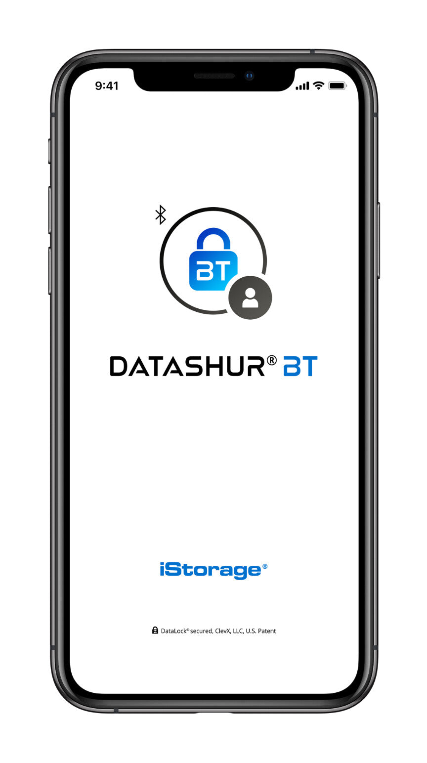 iStorage datAshur BT 128 GB | Encrypted Secure Flash Drive | Unlock via Smartphone Using Bluetooth | FIPS 140-2 Level 3 Certified | Remote Management Ready