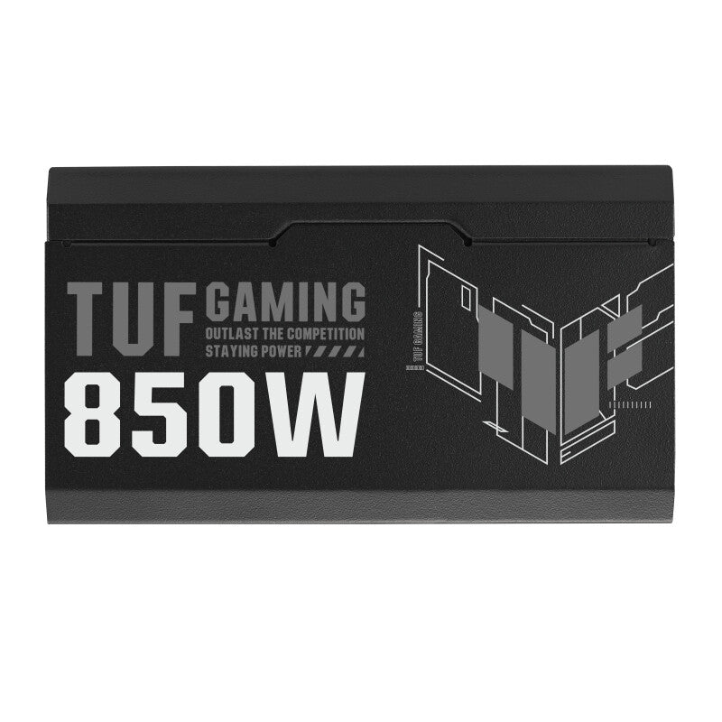 Fuente de alimentación Asus TUF Gaming Gold de 850 W, totalmente modular, 80+ Gold, ventilador con doble rodamiento de bolas, ATX 3.0, PCIe 5.0