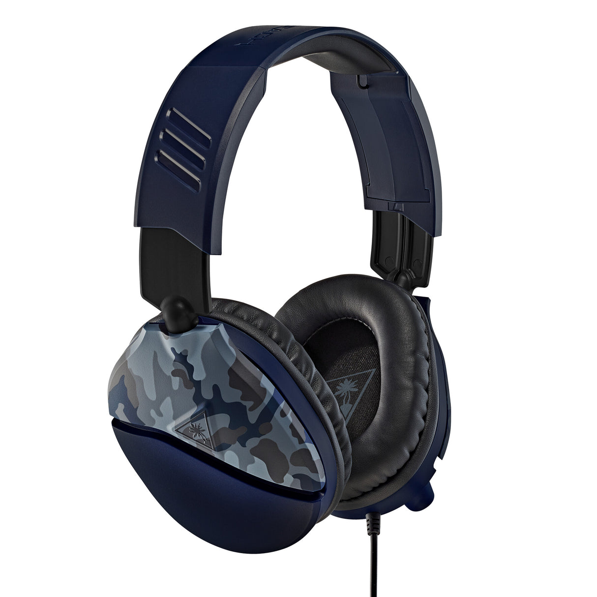 Turtle Beach Recon 70 Camo Blue Wired Multiplatform Gaming Headset for PS5, PS4, Xbox Series X or S, Xbox One and Mobile with 3.5mm Wired Connection, Flip-to-Mute Mic, 40mm Speakers