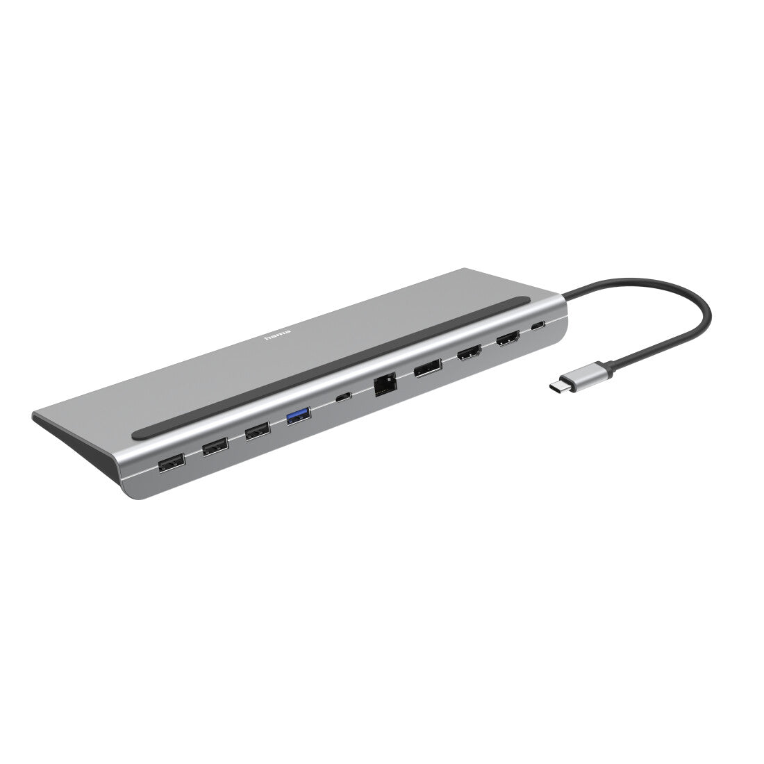 Hama USB-C Docking Station, Connect2Office Pro, 10 Ports