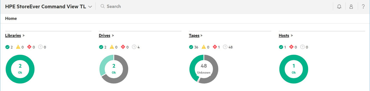 HPE StoreEver MSL Command View for Tape Libraries - TapeAssure Advanced E-LTU