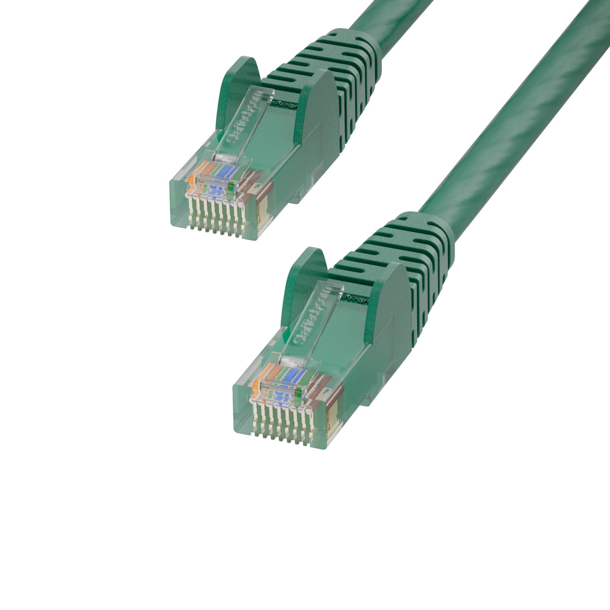 StarTech.com 7m Green Cat6 Ethernet Cable, Snagless, 100W PoE, UTP, 24AWG Pure Bare Copper Wire, RJ45 Network Patch Cord w/Strain Reliefs, Individually Tested