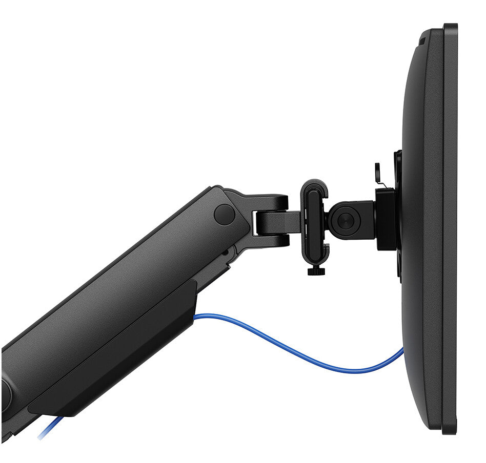 Neomounts DS65S-950BL2 Monitor arm 24-34" - gas spring - Topfix - multi-adjustable - 180°-stop