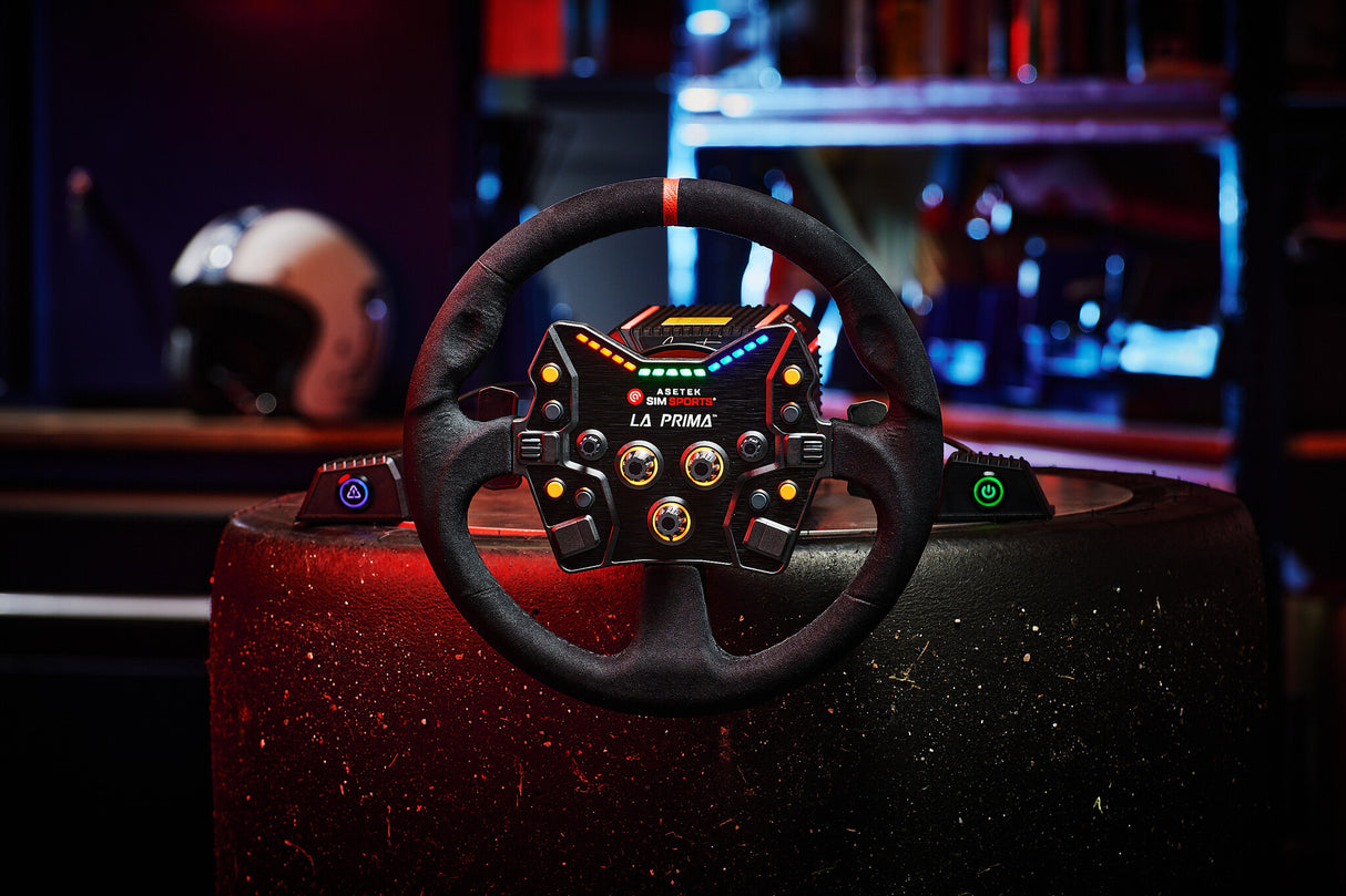 Asetek SimSports GT Rim - Round Comfort+ Racing wheel