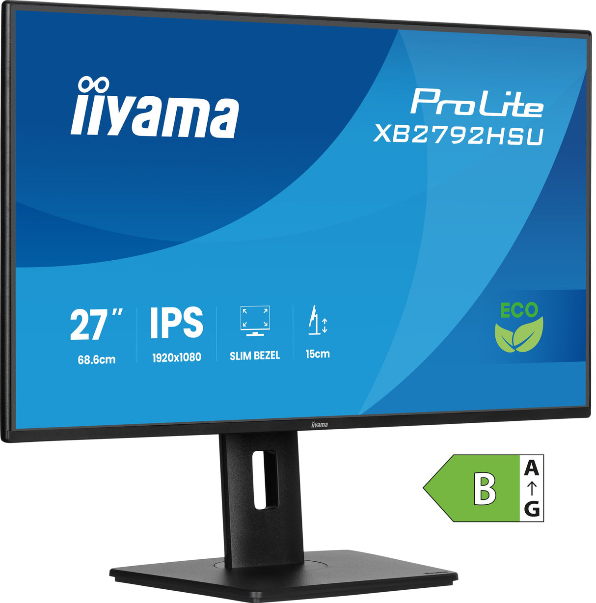 iiyama ProLite XB2792HSU-B1 computer monitor 68.6 cm (27") 1920 x 1080 pixels Full HD LED Black
