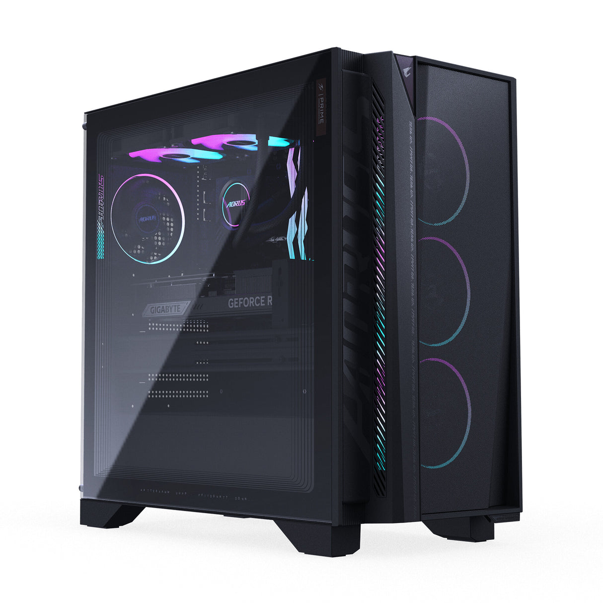 GIGABYTE AORUS PRIME 5 Gaming Desktop PC - AMD Ryzen 7 9800X3D, RTX 5080 16G, 32GB DDR5-SDRAM, 2000GB SSD, Windows 11 Home