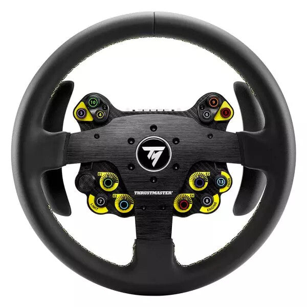 Thrustmaster Evo Racing 32R Leather Black, Yellow Steering wheel Analogue / Digital PC, PlayStation 4, PlayStation 5, Xbox One, Xbox One S, Xbox One X, Xbox Series S, Xbox Series X