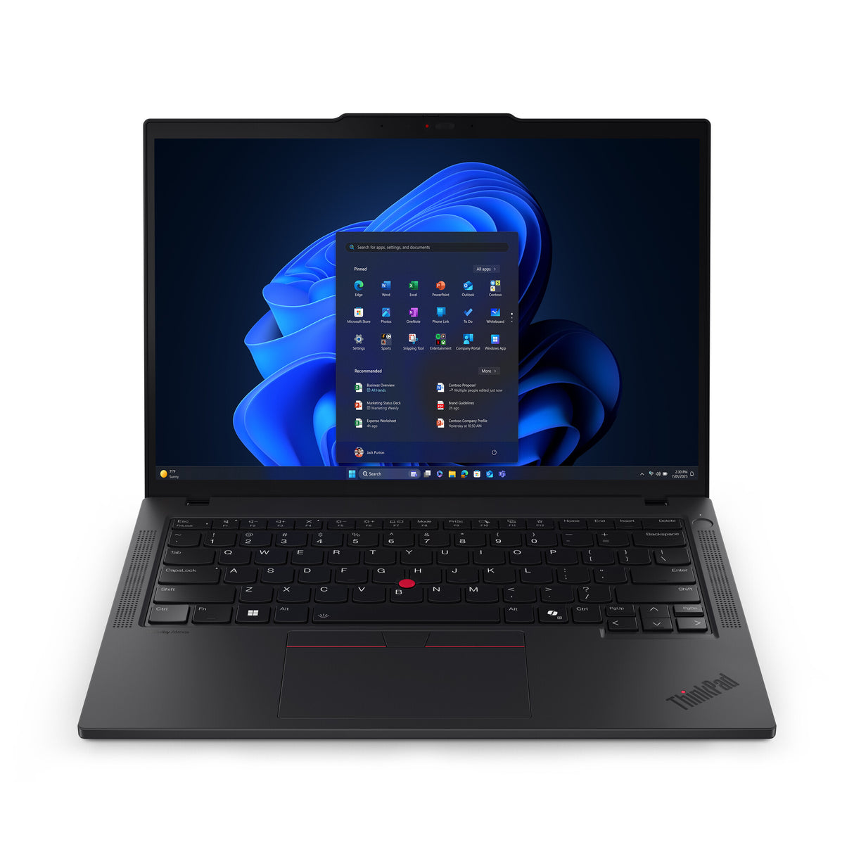 Lenovo ThinkPad T14 Gen 6 (Intel) Copilot+ PC Intel Core Ultra 7 258V Laptop 35.6 cm (14") WUXGA 32 GB LPDDR5x-SDRAM 512 GB SSD Wi-Fi 7 (802.11be) Windows 11 Pro English Black