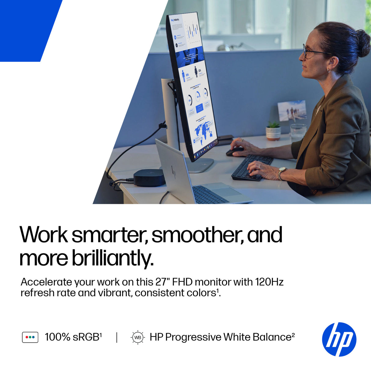 HP Series 5 Pro 27 inch FHD Monitor - 527pf