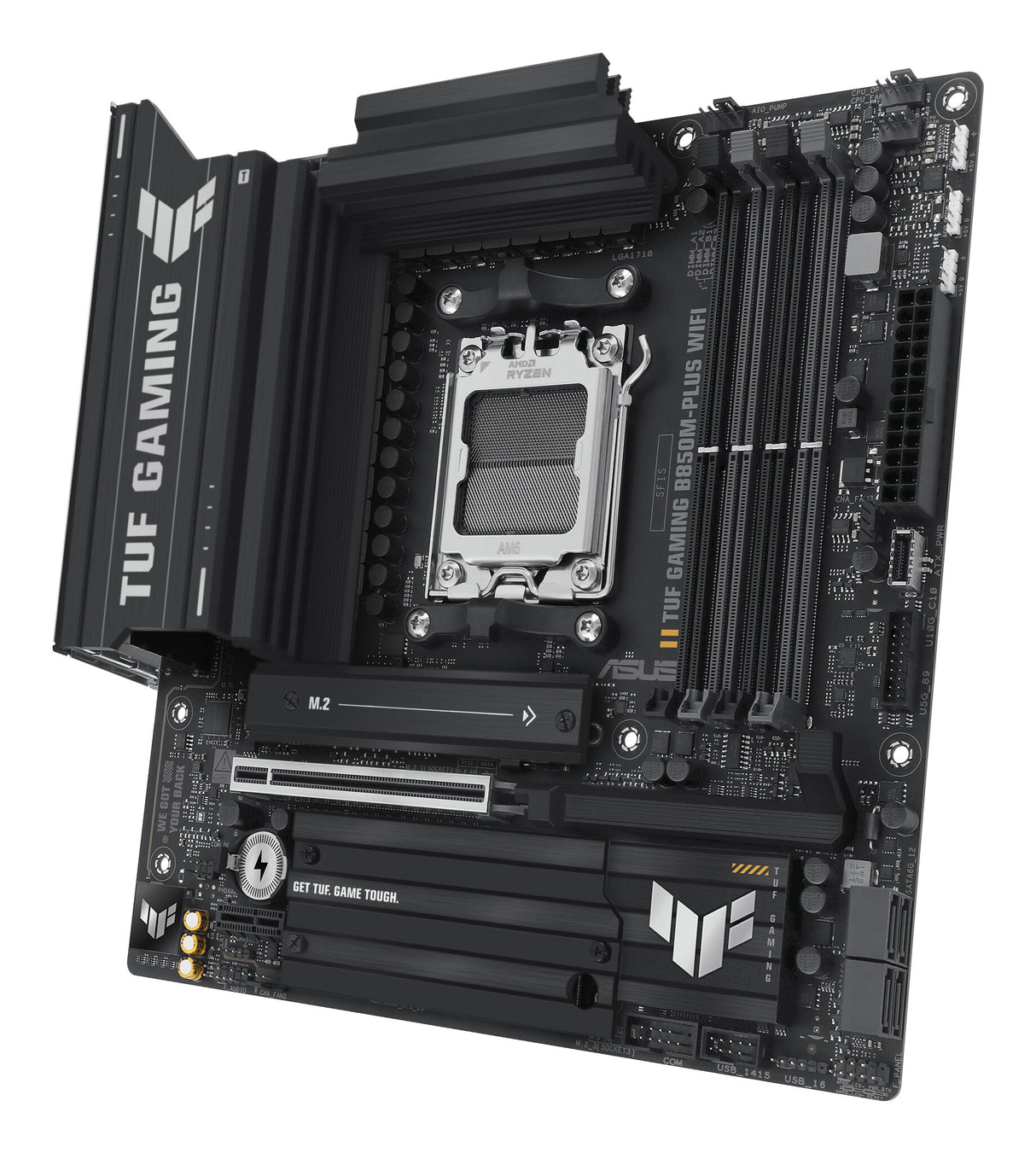 ASUS TUF GAMING B850M-PLUS WIFI AMD B850 Socket AM5 micro ATX