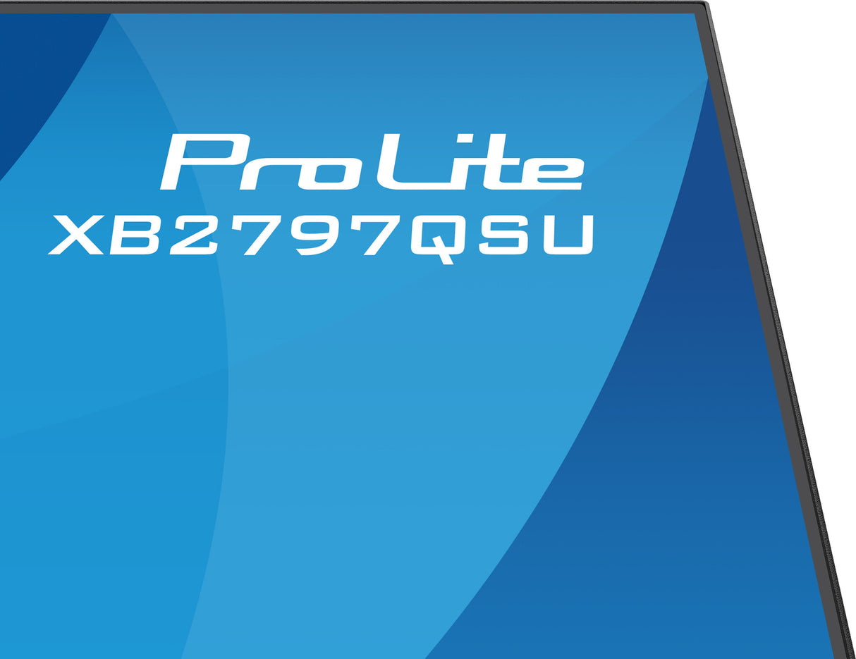 iiyama ProLite XB2797QSU-B1 computer monitor 68.6 cm (27") 2560 x 1440 pixels Quad HD LED Black