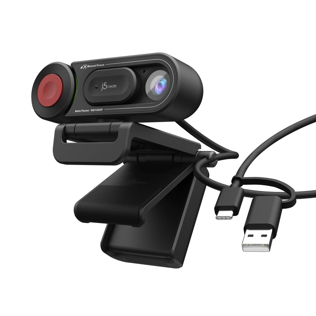 j5create JVU250 HD Webcam with Auto & Manual Focus Switch