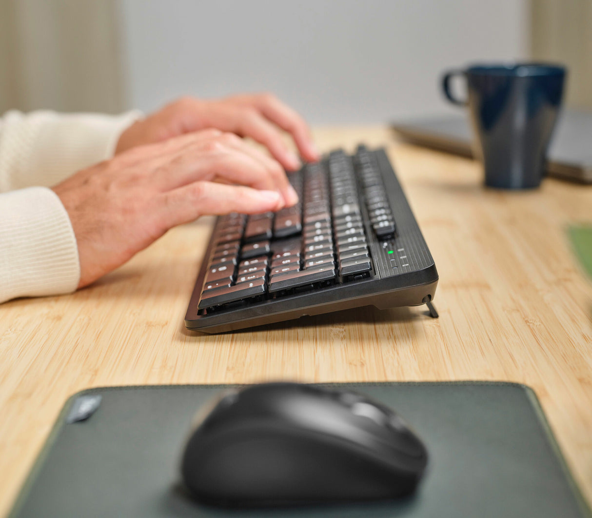 Trust Ody II keyboard Office RF Wireless QWERTY UK English Black
