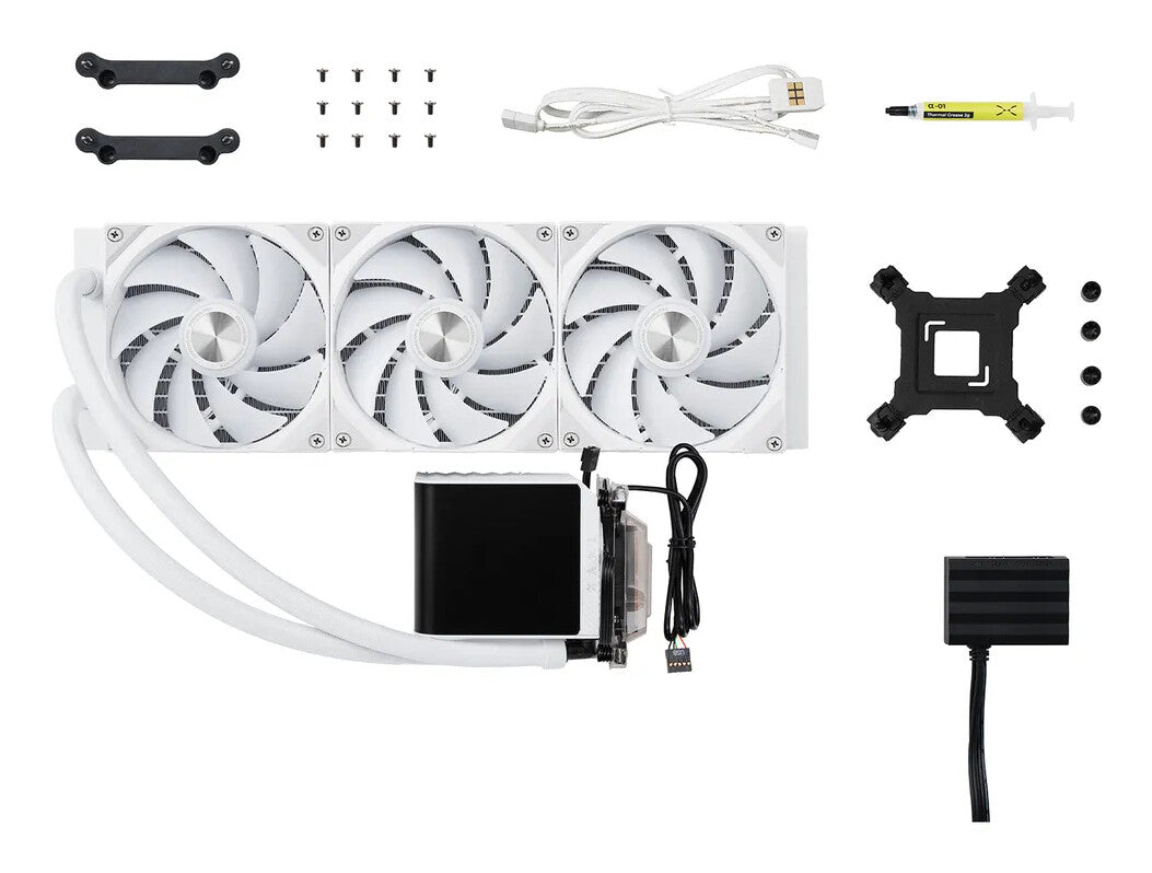 TRYX PANORAMA ARGB 360 Processor Liquid cooling kit 12 cm White 1 pc(s)