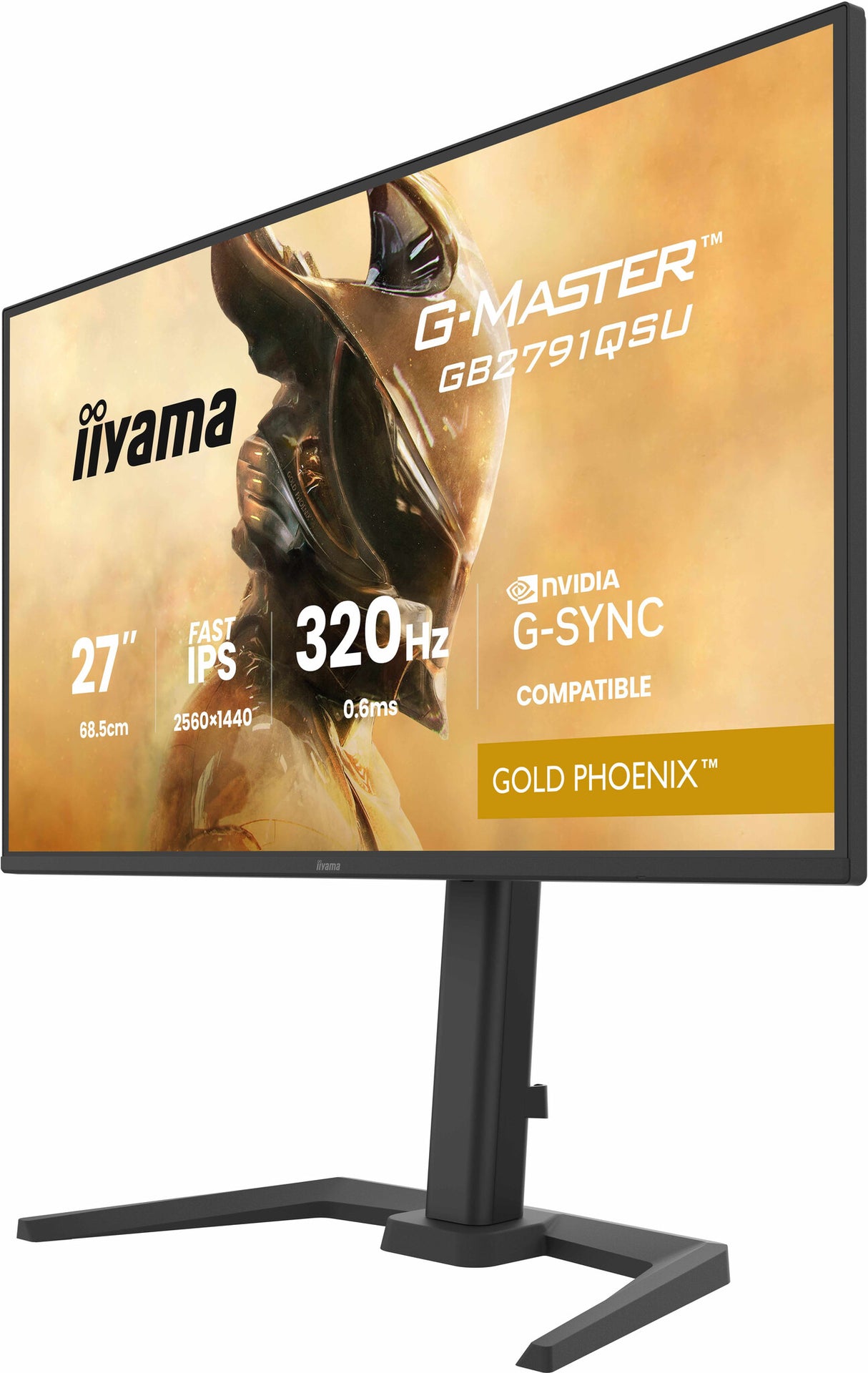 iiyama G-MASTER GB2791QSU-B1 computer monitor 68.6 cm (27") 2560 x 1440 pixels Wide Quad HD Black