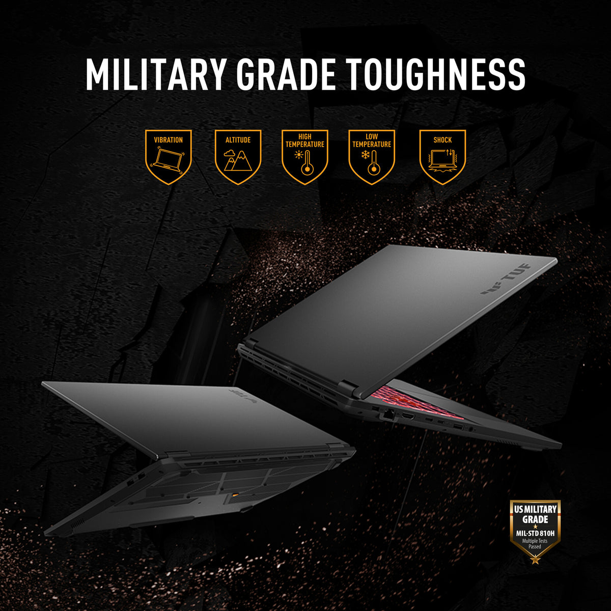 ASUS TUF Gaming A16 FA608UMI-TU168W AMD Ryzen™ 7 260 Laptop 40.6 cm (16") WUXGA 16 GB DDR5-SDRAM 1 TB SSD NVIDIA® GeForce RTX™ 5060 Laptop GPU Wi-Fi 6E (802.11ax) Windows 11 Home Grey