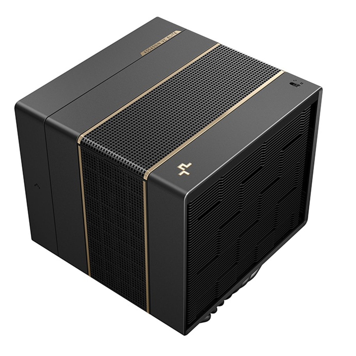 DeepCool ASSASSIN VC ELITE Black Dual-Tower CPU Cooler Vapor Chamber Base, 7 Heatpipes, 300W TDP, Quiet Dual Fans (140mm + 120mm), Dual Performance/Quiet Modes, Universal Socket Support