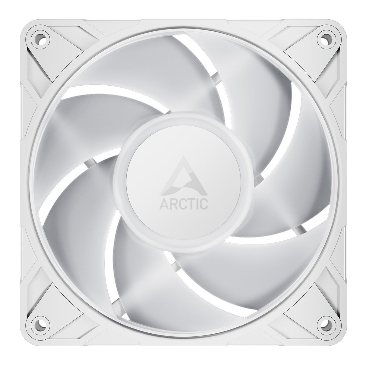 ARCTIC Freezer P12 Pro A-RGB (White) - 3 Pack 120 mm A-RGB PWM Fan with Cable Splitter