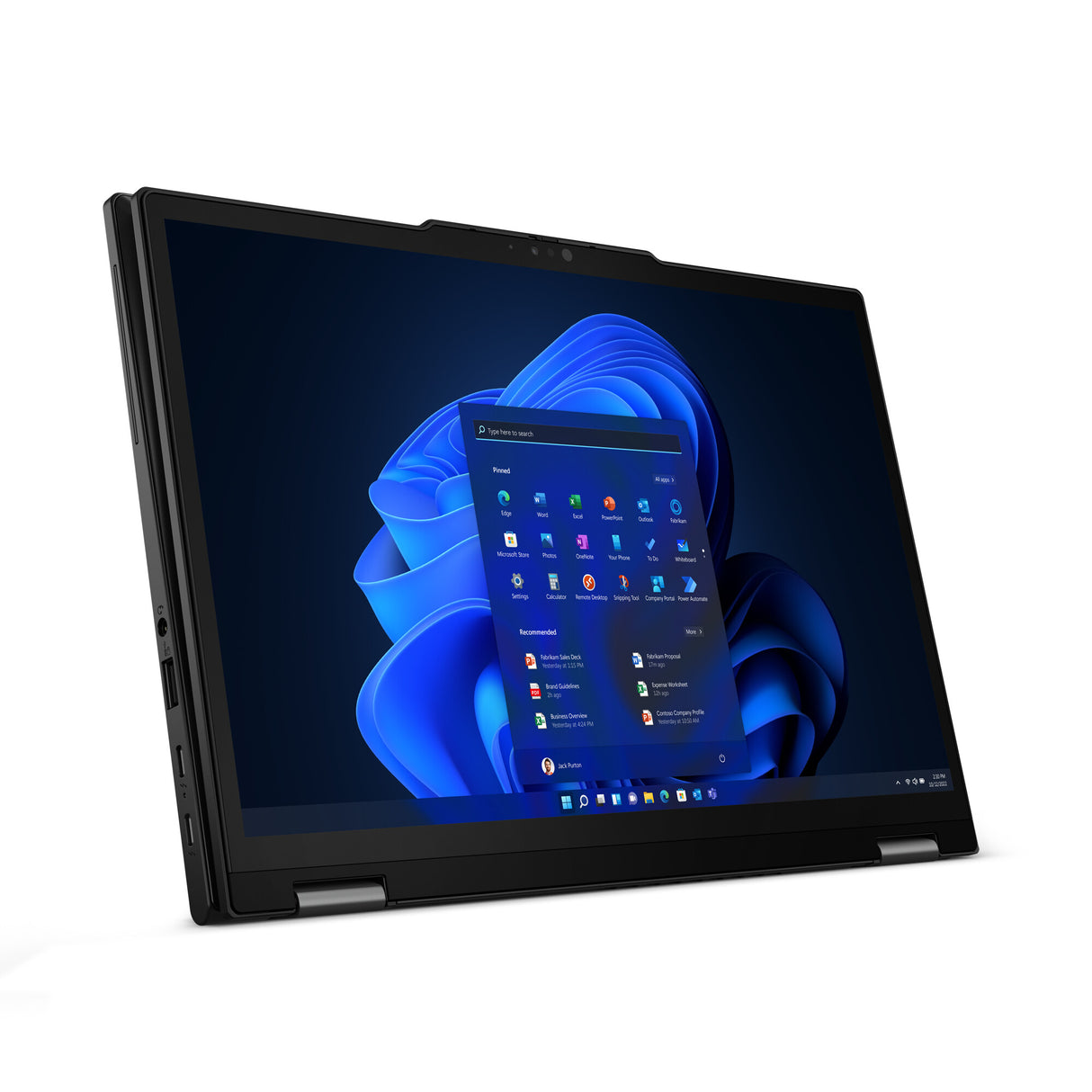 Lenovo ThinkPad X13 Yoga Gen 4 Intel® Core™ i5 i5-1335U Hybrid (2-in-1) 33.8 cm (13.3") Touchscreen WUXGA 8 GB LPDDR5-SDRAM 256 GB SSD Wi-Fi 6E (802.11ax) Windows 11 Pro UK English Black