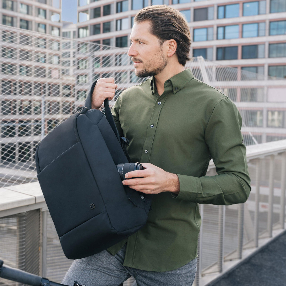 DICOTA Eco MOTION 13 - 15.6" 39.6 cm (15.6") Backpack Black