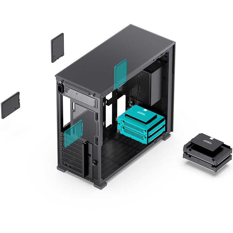 Jonsbo D41 STD Midi Tower Black