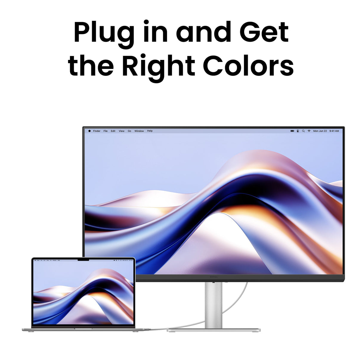BenQ MA270U computer monitor 68.6 cm (27") 3840 x 2160 pixels 4K Ultra HD White