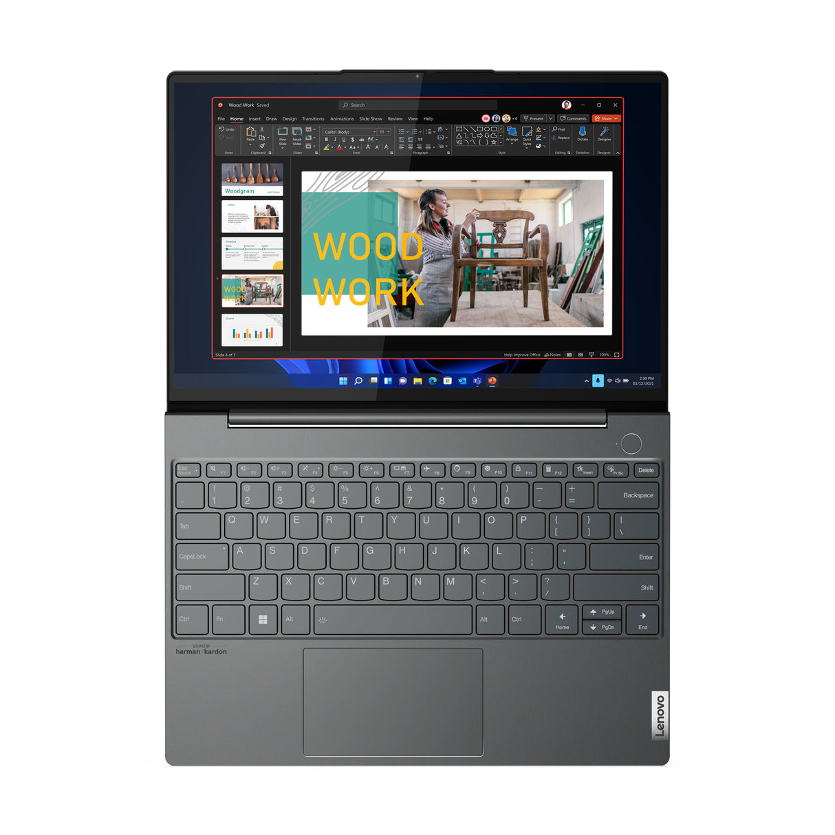 Lenovo ThinkBook 13x G2 IAP Intel® Core™ i5 i5-1235U Laptop 33.8 cm (13.3") WQXGA 8 GB LPDDR5-SDRAM 256 GB SSD Wi-Fi 6E (802.11ax) Windows 11 Pro UK English Grey