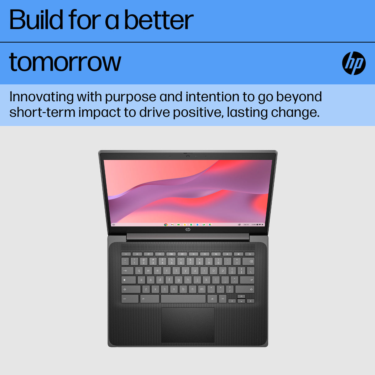 HP Fortis G1i 14 inch Chromebook Intel® N N150 35.6 cm (14") Touchscreen Full HD 32 GB LPDDR5x-SDRAM Wi-Fi 6E (802.11ax)