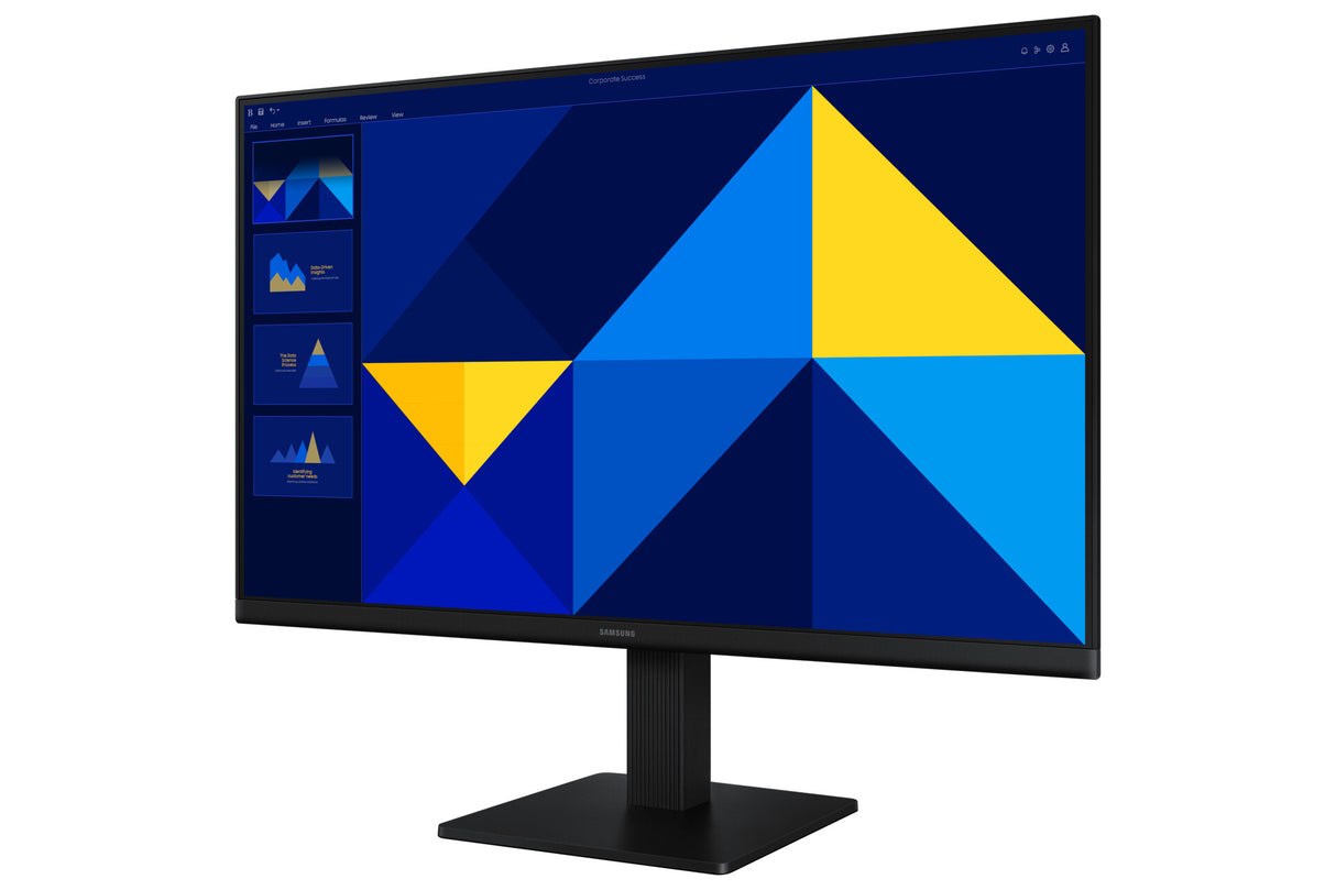 Samsung LS24D300GAU computer monitor 61 cm (24") 1920 x 1080 pixels Full HD LCD Black
