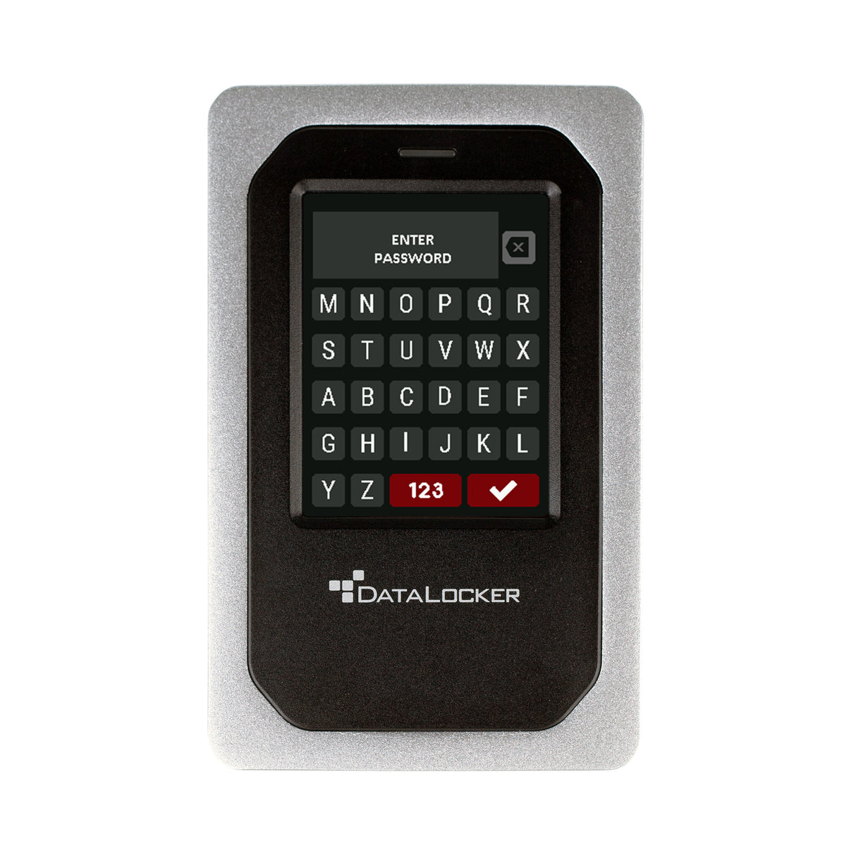 DataLocker DL4 FE, 500GB HDD, FIPS 140-3 L3, AES 256Bit, Touchscreen, USB 3.2 Gen 1