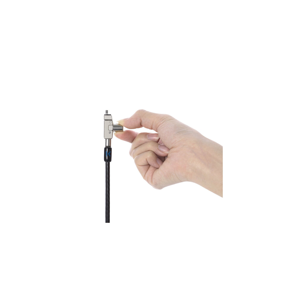 Kensington Slim N17 2.0 Keyed Dual Head Laptop Lock for Wedge-Shaped Slots