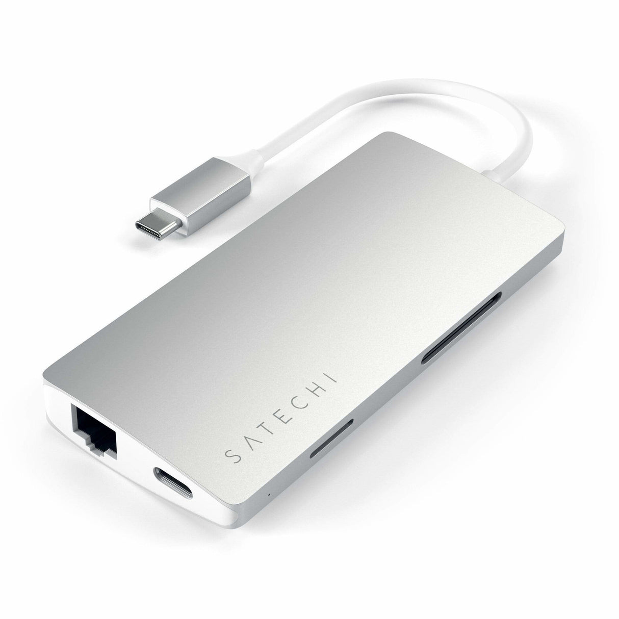 Satechi ST-TCMA2S laptop dock/port replicator USB 3.2 Gen 1 (3.1 Gen 1) Type-C Silver