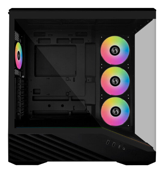 Lian Li Vector V100 Midi Tower Black, Transparent