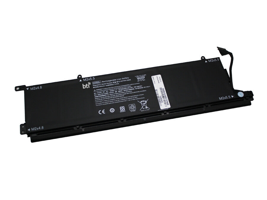 BTI HSTNN-DB9B compatible 73Wh 6-cell battery for HP OMEN X 2S 15-DG