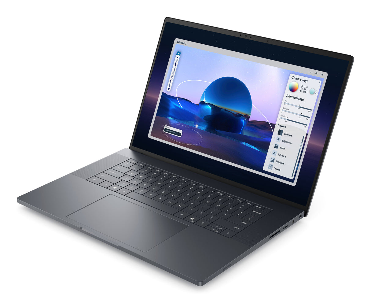 DELL Pro Max 16 Premium MA16250 Intel Core Ultra 9 285H Mobile workstation 40.6 cm (16") Full HD+ 64 GB LPDDR5x-SDRAM 1 TB SSD NVIDIA RTX PRO 2000 Blackwell Wi-Fi 7 (802.11be) Windows 11 Pro UK English Black