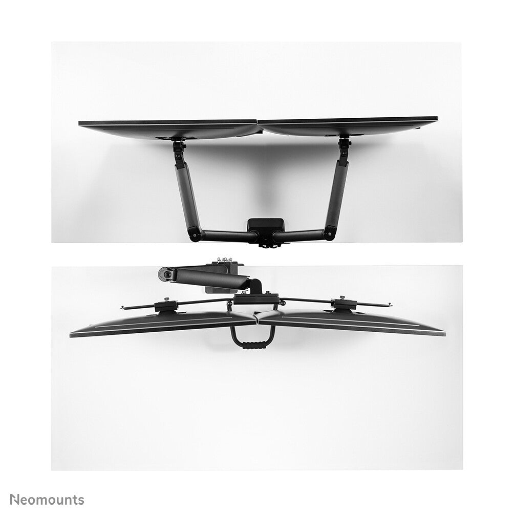 Neomounts DS75-450BL2 Monitor arm 17-32" - gas spring - Topfix - 180°-stop