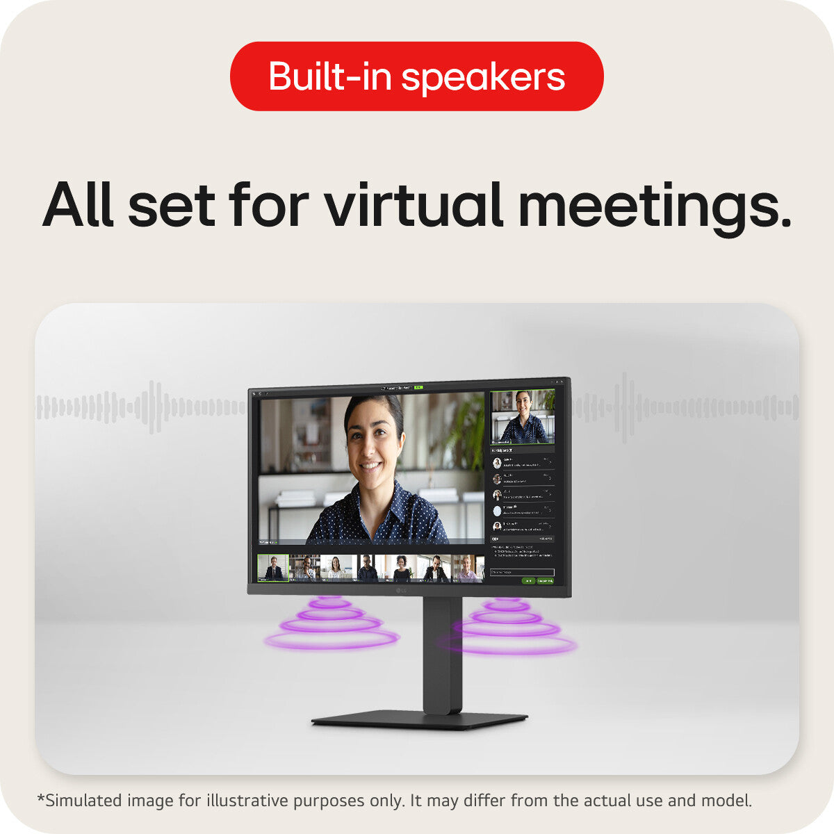 LG 27BA750-B computer monitor 68.6 cm (27") 1920 x 1080 pixels Full HD LCD Black