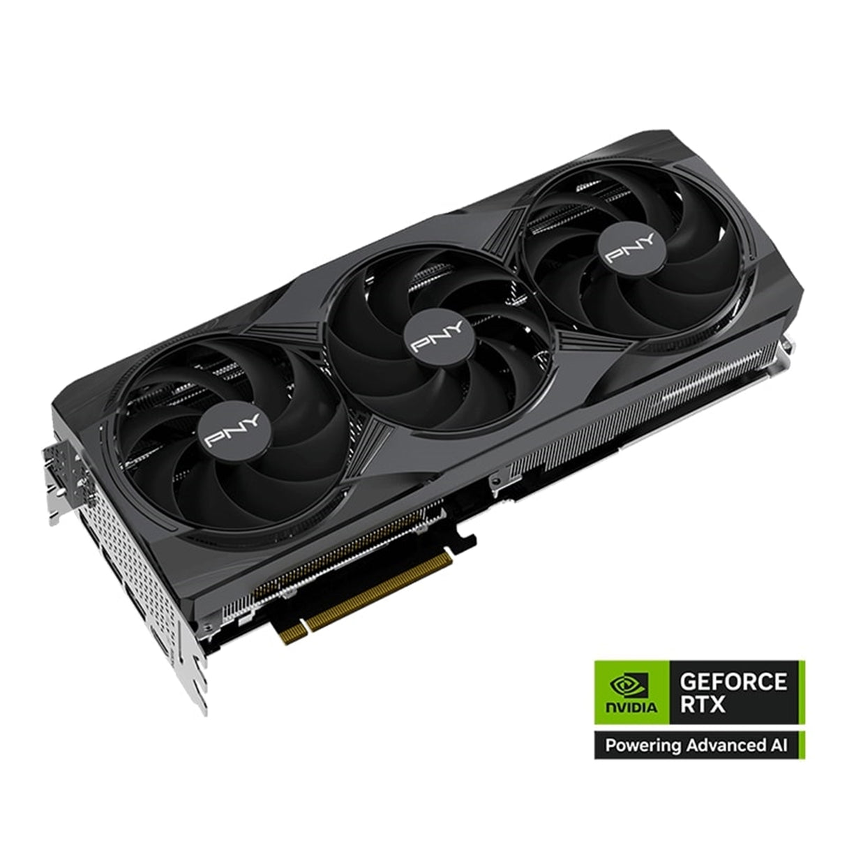 PNY NVIDIA GEFORCE RTX 5080 OC 16GB, GDDR7 Graphics Card, 10752Cuda Cores, 2295 MHz Core Clock, Triple Fan, 3 x Display Ports/ 1 x HDMI Port