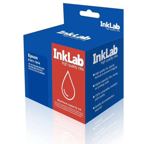 InkLab 1811 - 1814 Epson Compatible Multipack Replacement