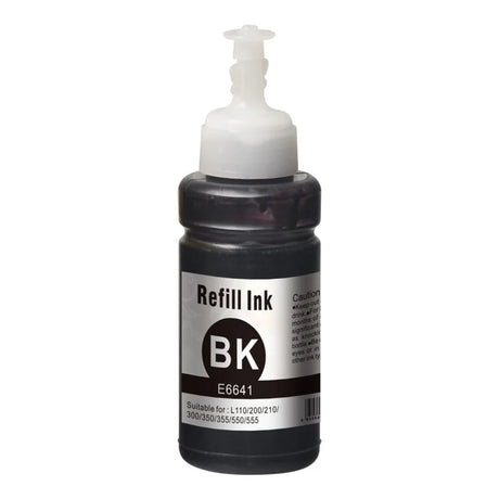 InkLab 6641 Epson Compatible EcoTank Black ink bottle - Inks