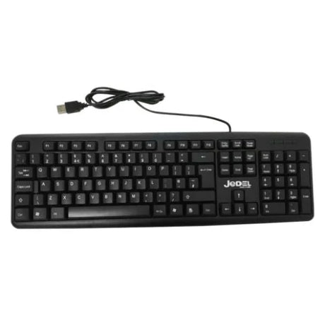 Jedel K11 Wired Keyboard USB Low Profile Spill Resistant