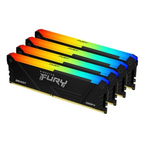 Kingston Fury Beast RGB 64GB Kit (4 x 16GB) DDR4 3200MHz